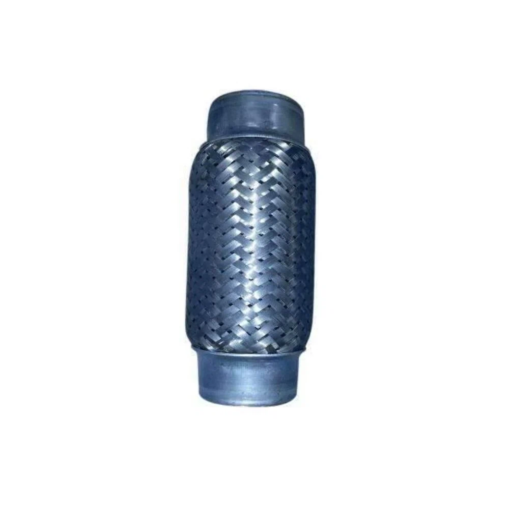 Flex Pipe 1 3_4 x 6 Stainless Steel & Double Braided